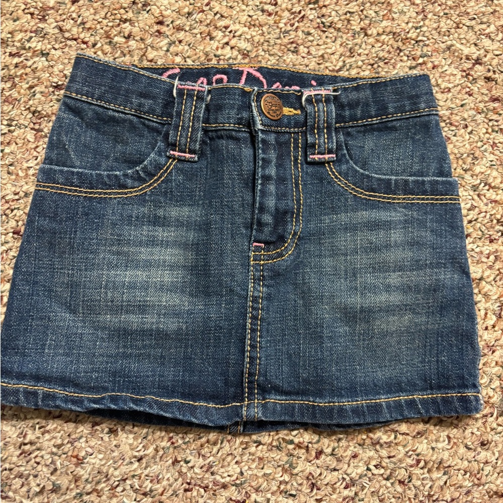 ⬇️Baby GAP size 4 Denim Skirt